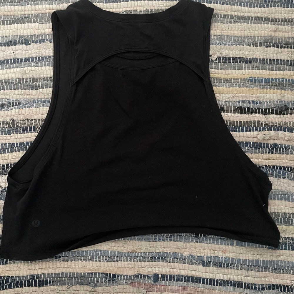 Lululemon sculp cropped tank